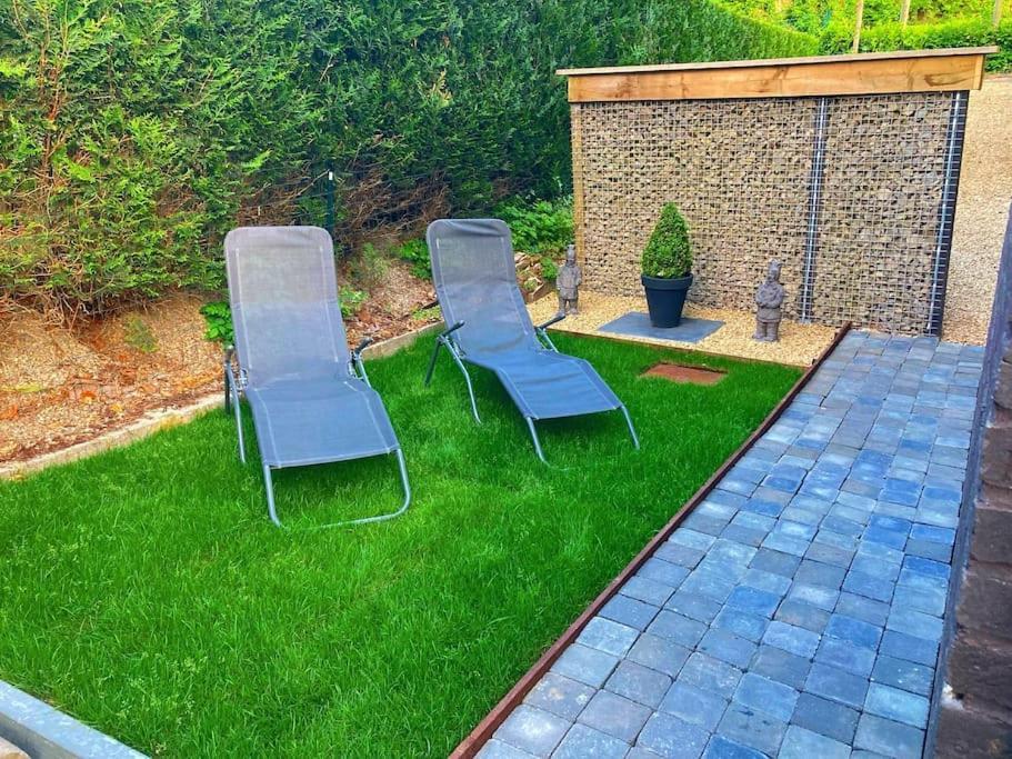 Vip Lounge Appartement Avec Jacuzzi Et Jardin Andenne エクステリア 写真